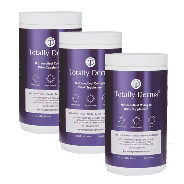 Totally Derma Nutraceutical Collagen Bundle of 3